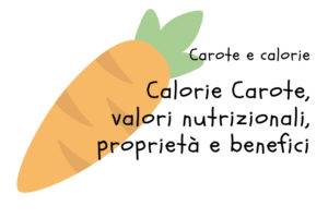 Calorie Carote