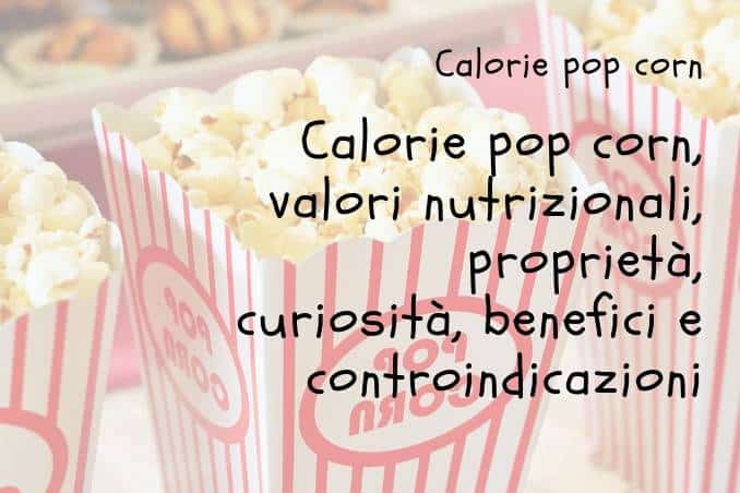 Calorie Pop Corn